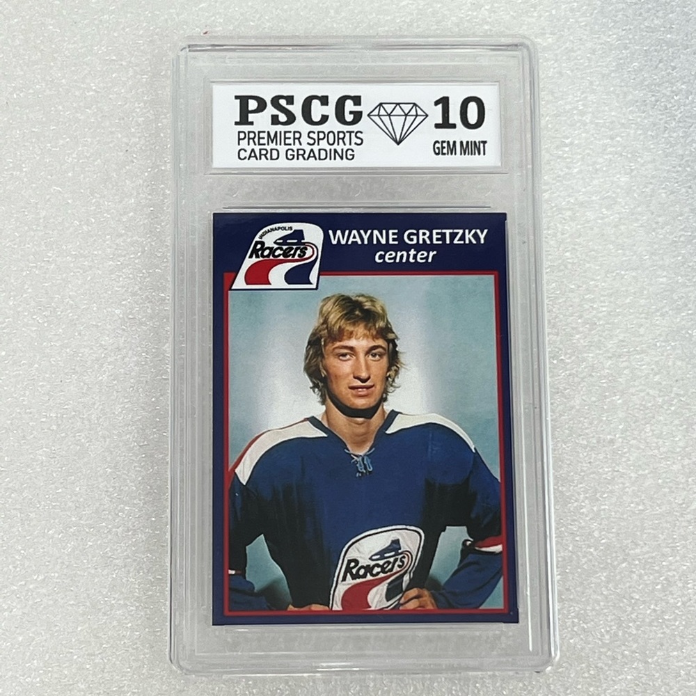 1978 Indianapolis Star Wayne Gretzky Rookie Card Graded #99 Graded Gem Mint